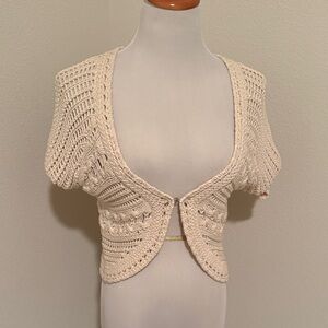 Old Navy Cream Knit Women's Shrug